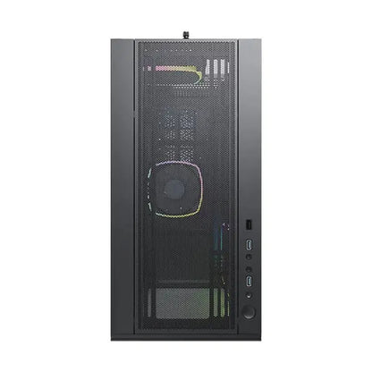 Montech Sky Two ARGB (ATX) Mid Tower Cabinet (Black)  Microcenter India