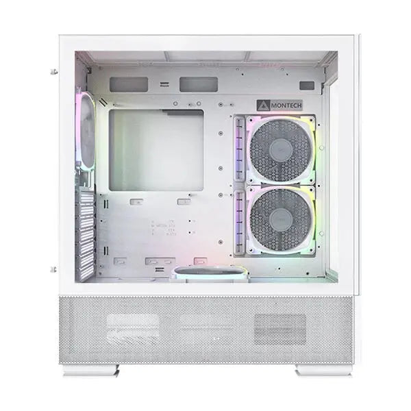 Montech Sky Two ARGB (ATX) Mid Tower Cabinet (White)  Microcenter India