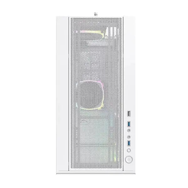 Montech Sky Two ARGB (ATX) Mid Tower Cabinet (White)  Microcenter India