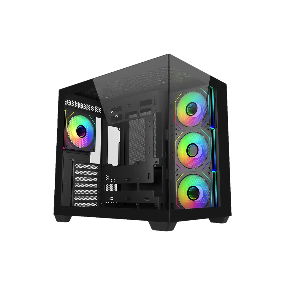 Cooler Master Elite 681 ARGB ATX Mid Tower Cabinet  Microcenter India