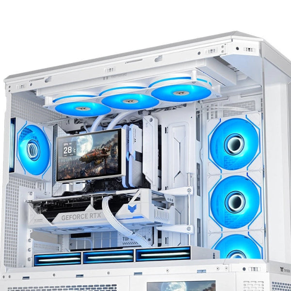Thermaltake ST360 Ultra ARGB Sync Snow 360mm AIO Liquid Cooler - Microcenter India.
