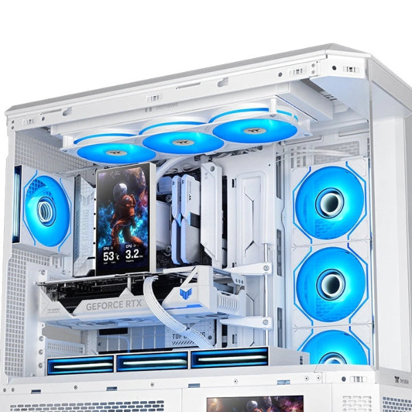 Thermaltake ST360 Ultra ARGB Sync Snow 360mm AIO Liquid Cooler - Microcenter India.
