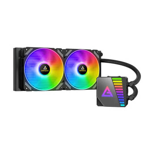 Antec Symphony 240 ARGB 240mm CPU Liquid Cooler Black  Microcenter India