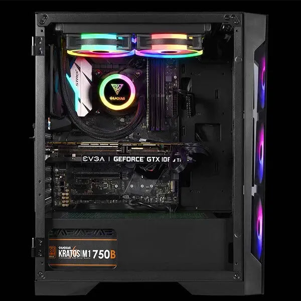 Gamdias Talos E2 Elite ARGB Cabinet (Black)  Microcenter India