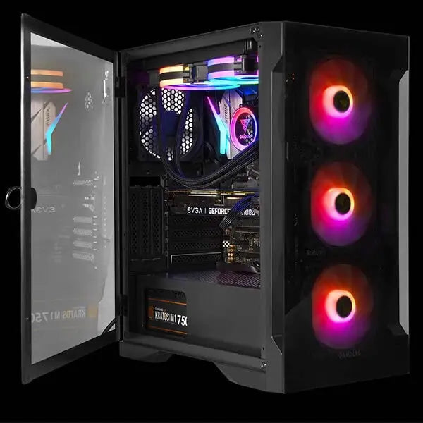 Gamdias Talos E2 Elite ARGB Cabinet (Black)  Microcenter India