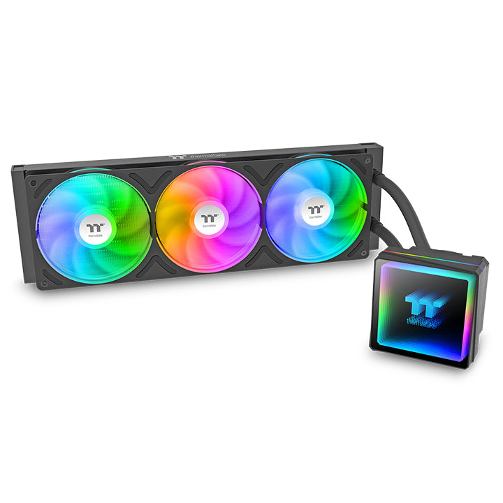 Thermaltake TH360 V3 ARGB Sync 360mm AIO liquid cooler in black