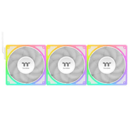 THERMALTAKE Toughfan EX 120 120mm ARGB Sync Cabinet Fan White Triple Pack - Microcenter India.