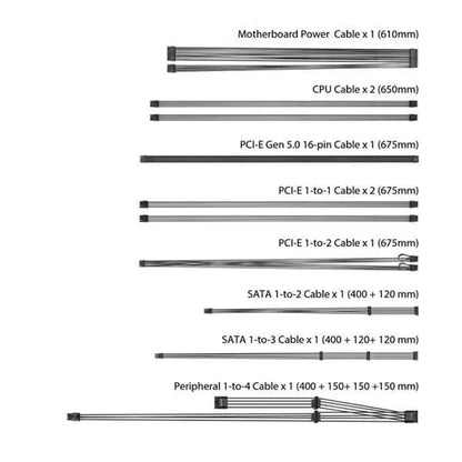 Asus TUF Gaming 1000G 1000 Watt 80 Plus Gold ATX 3.0 SMPS  Microcenter India