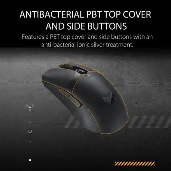 Asus TUF Gaming M4 Wireless Gaming Mouse Black  Microcenter India