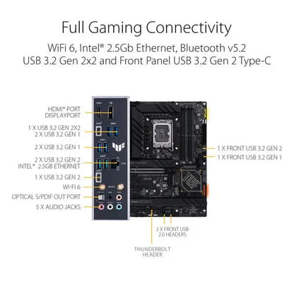 Asus TUF Gaming Z790 Plus WIFI D4 Motherboard  Microcenter India