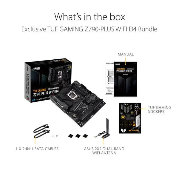 Asus TUF Gaming Z790 Plus WIFI D4 Motherboard  Microcenter India