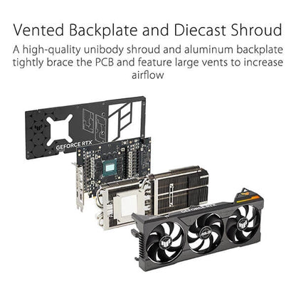 Asus TUF Gaming RTX 4080 OC Edition 16GB Gaming Graphics Card