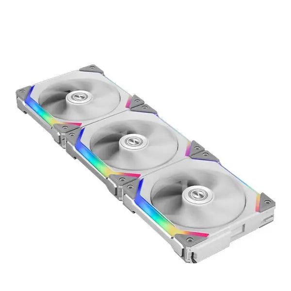Lian Li Uni Fan SL120 White 120mm ARGB Cabinet Fan (Triple Pack) 