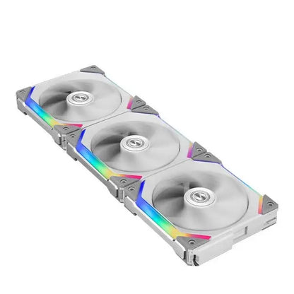 Lian Li Uni Fan SL120 White 120mm ARGB Cabinet Fan (Triple Pack) 