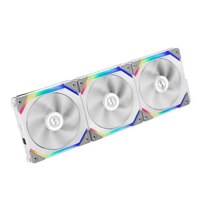 Lian Li Uni Fan SL120 White 120mm ARGB Cabinet Fan (Triple Pack) 