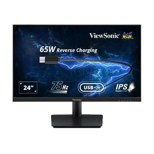 ViewSonic VA2409-MHU (24") IPS FHD Professional USB-C Monitor - Microcenter India.
