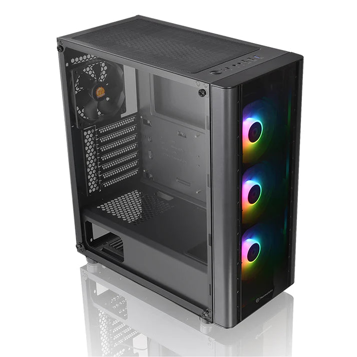 Thermaltake V250 TG ARGB Mid-Tower Chassis  Microcenter India