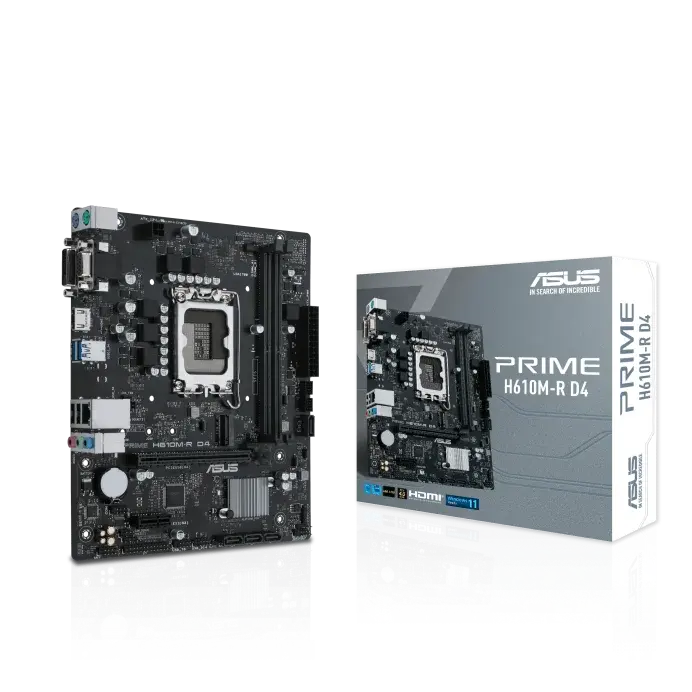Asus Prime H610M R D4 Motherboard  Microcenter India