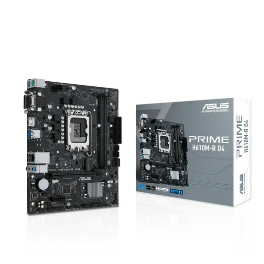 Asus Prime H610M R D4 Motherboard  Microcenter India