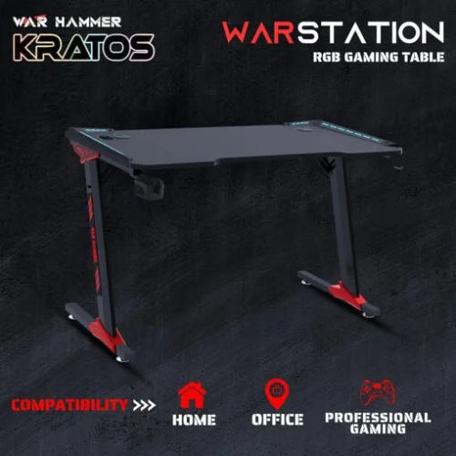 WAR HAMMER Kratos RGB  Gaming Desk - Microcenter India.