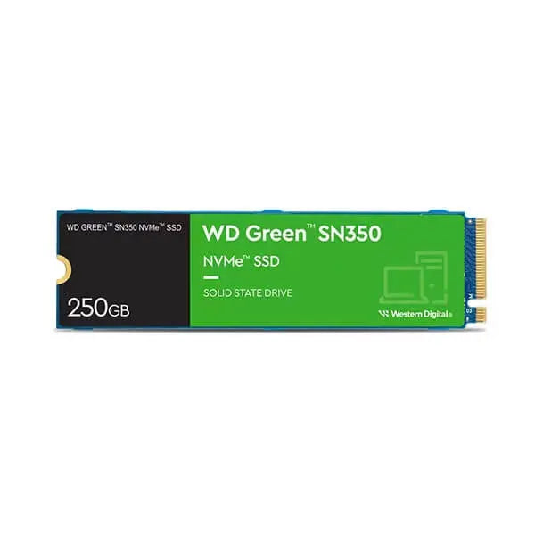 Western Digital Green SN350 250GB M.2 NVMe Gen3 Internal SSD  Microcenter India