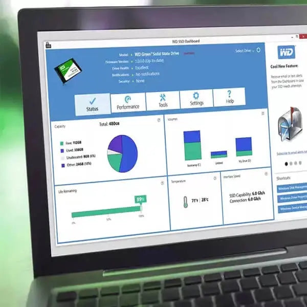 Western Digital Green 480GB Internal SSD  Microcenter India