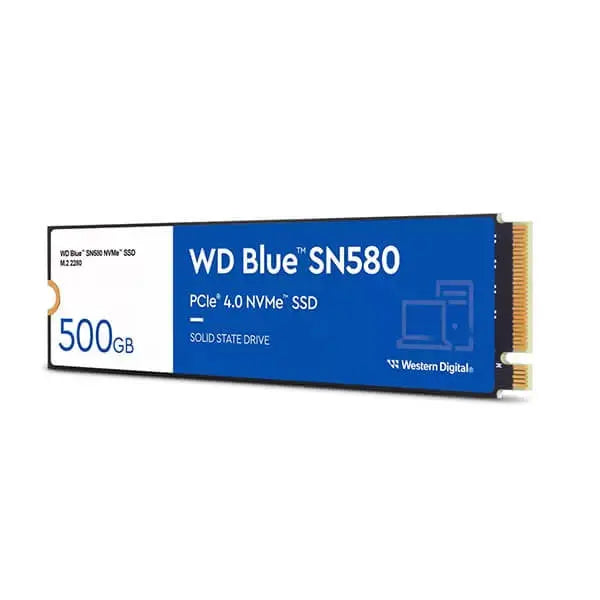 Western Digital Blue SN580 500GB M.2 NVMe Gen4 Internal SSD  Microcenter India