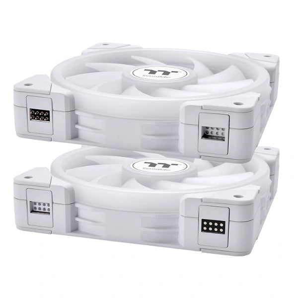 Thermaltake SWAFAN EX12 ARGB Sync PC Cooling Fan White TT Premium Edition 3 Fan Pack - Microcenter India.