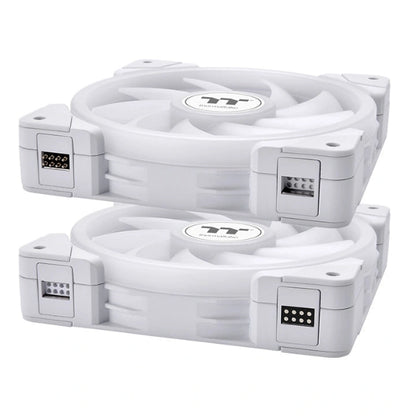 Thermaltake SWAFAN EX12 ARGB Sync PC Cooling Fan White TT Premium Edition 3 Fan Pack - Microcenter India.