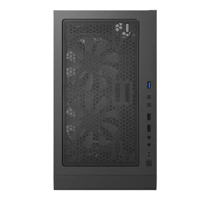 Montech X3 Glass RGB (ATX) Mid Tower Cabinet (Black)  Microcenter India