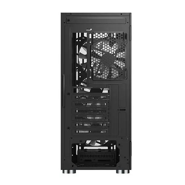 Montech X3 Glass RGB (ATX) Mid Tower Cabinet (Black)  Microcenter India