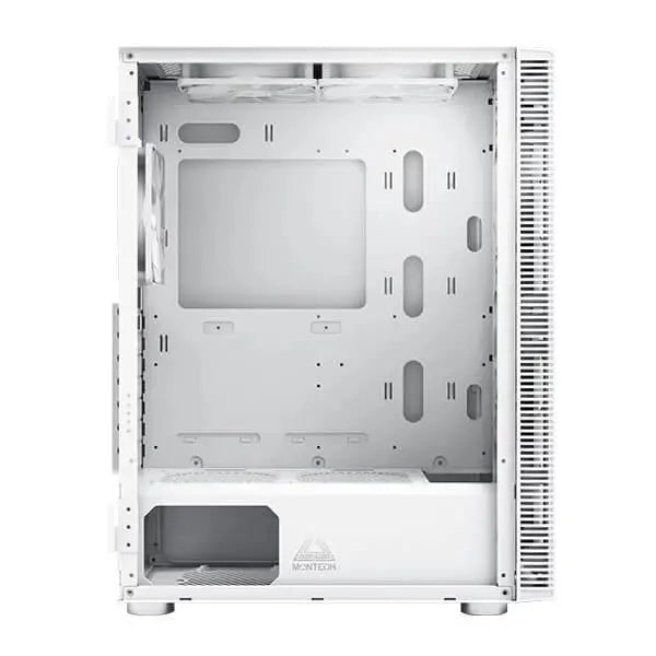 Montech X3 Glass RGB Cabinet (White)  Microcenter India