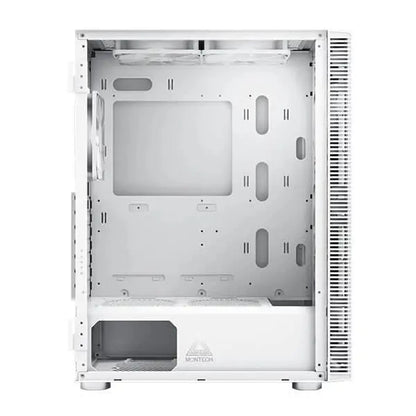 Montech X3 Glass RGB Cabinet (White)  Microcenter India
