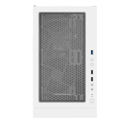 Montech X3 Glass RGB Cabinet (White)  Microcenter India