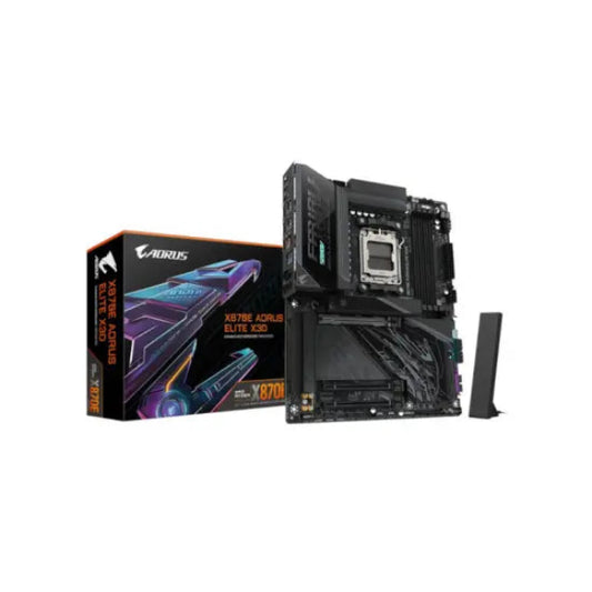 Gigabyte X870E AORUS Elite X3D Motherboard - Microcenter India.