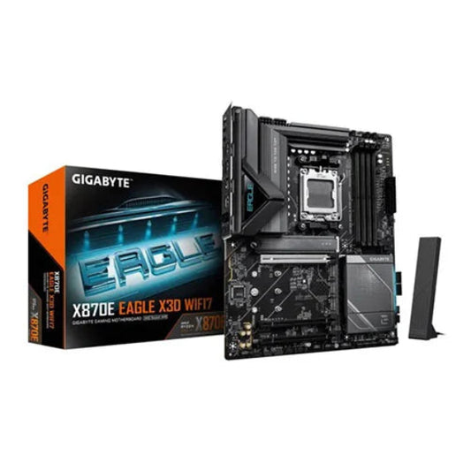 Gigabyte X870E Eagle X3D WiFi7 Motherboard - Microcenter India.