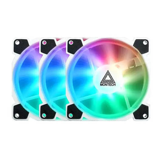 Montech Z3 PRO ARGB PWM Cabinet Fan (Triple Pack)  Microcenter India