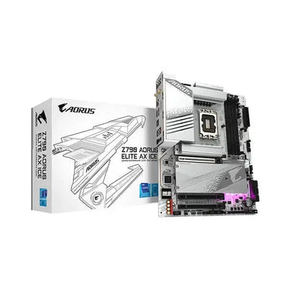 Gigabyte Z790 Aorus Elite AX ICE DDR5 Motherboard  Microcenter India