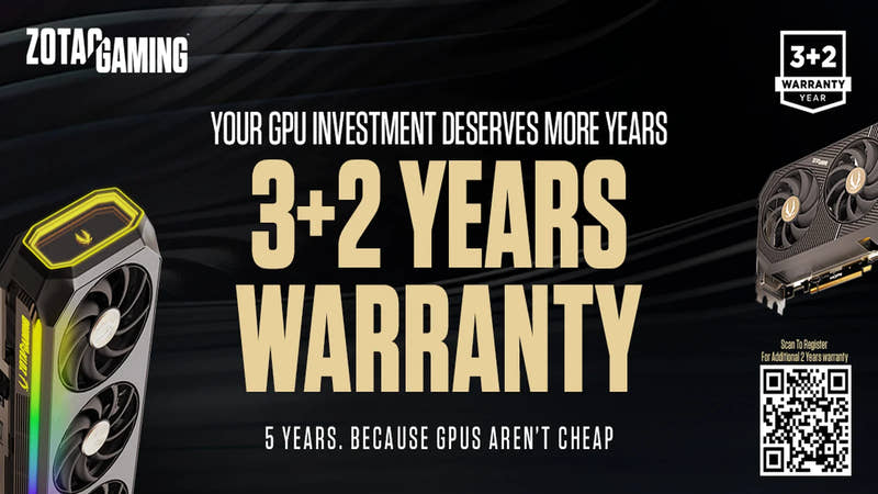 Zotac GPU 5 Years 