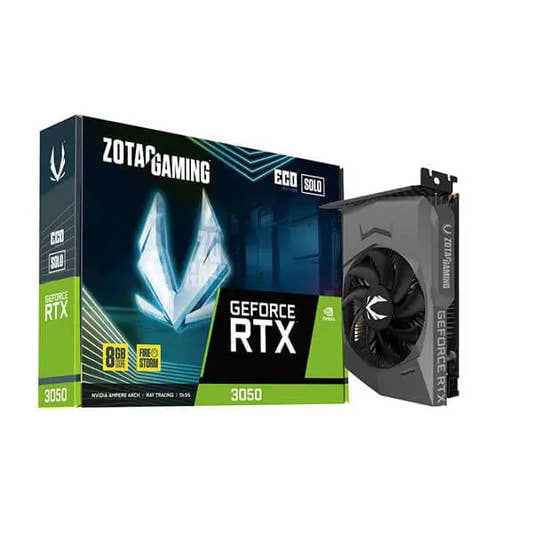 Zotac Gaming RTX 3050 Eco Solo 8GB Graphics Card  Microcenter India