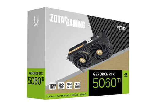 ZOTAC GAMING GeForce RTX 5060 Ti 16GB AMP Graphics Card  Microcenter India
