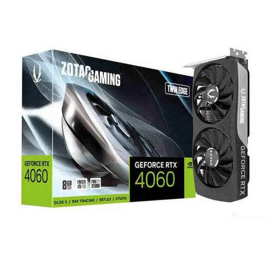 Zotac RTX 4060 Twin Edge 8GB Gaming Graphics Card  Microcenter India