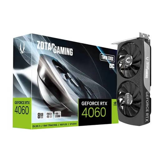 Zotac RTX 4060 Twin Edge OC 8GB Gaming Graphics Card  Microcenter India