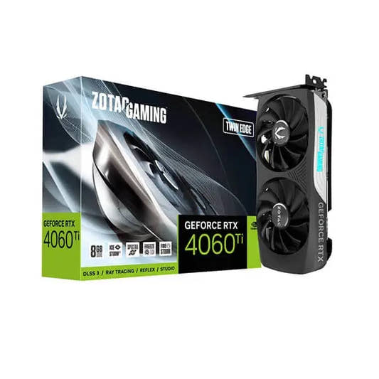Zotac RTX 4060 Ti Twin Edge 8GB Graphics Card  Microcenter India