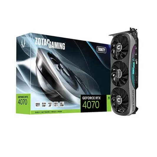 Zotac RTX 4070 Trinity 12GB Graphics Card  Microcenter India
