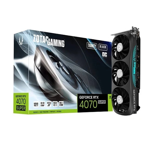 Zotac RTX 4070 Super Trinity OC Black Edition 12GB Graphics Card