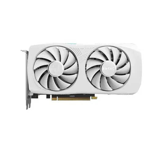 ZOTAC RTX 4070 Super TWIN EDGE OC White Graphics Card  Microcenter India
