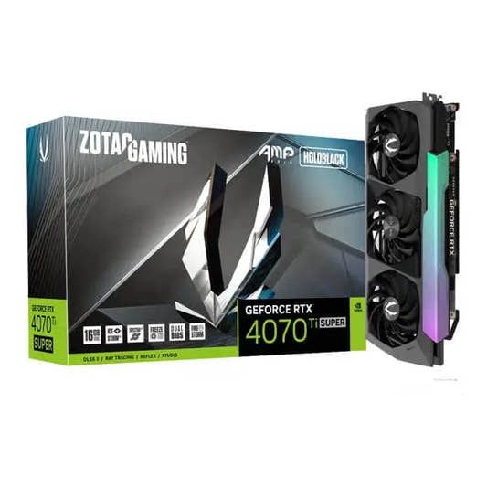 Zotac RTX 4070 Ti Super AMP Holo 16GB Gaming Graphics Card  Microcenter India