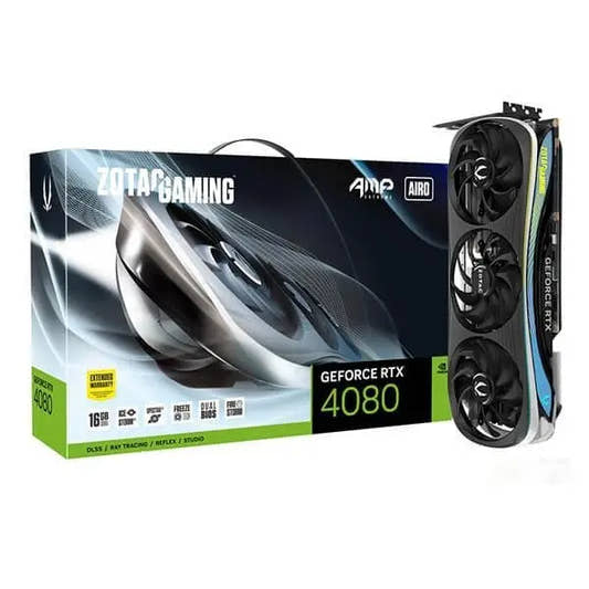 Zotac RTX 4080 AMP Extreme AIRO 16GB Gaming Graphics Card  Microcenter India