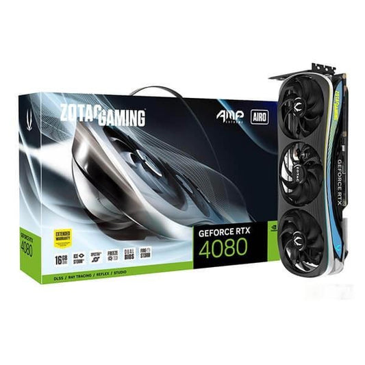 Zotac RTX 4080 AMP Extreme AIRO 16GB Gaming Graphics Card